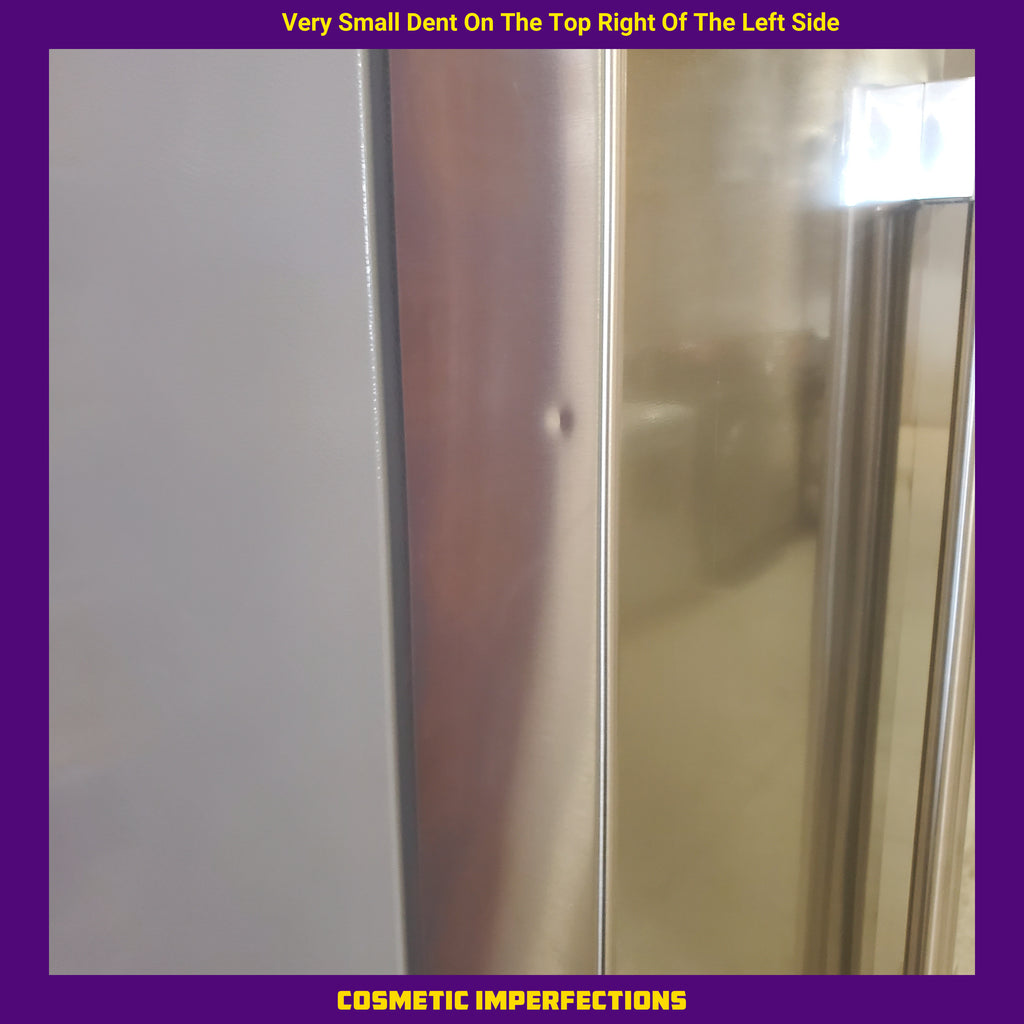 Pictures of Frigidaire Professional Stainless Steel Counter Depth 3 Door French Door 23 Cu. Ft. Refrigerator with Adjustable Temperature Drawer and CrispSeal Plus Crispers PRFG2383AFC - Scratch and Dent (Minor) - Neu Appliance Outlet - Discount Appliance Outlet in Austin, Tx