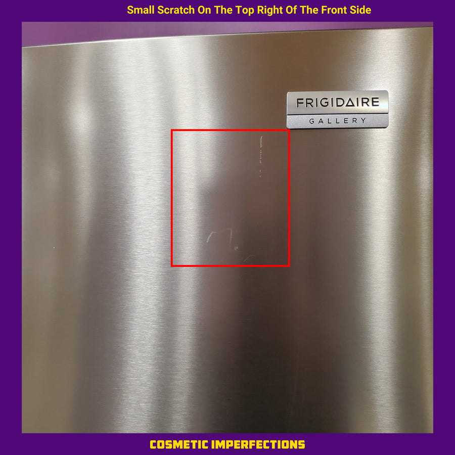 Frigidaire Gallery 26 Cu. Ft. Standard-Depth 4-Door French Door Refrigerator in Fingerprint Resistant Stainless Steel 20534SD710 - GRMS2773AF - Scratch & Dent (Major)