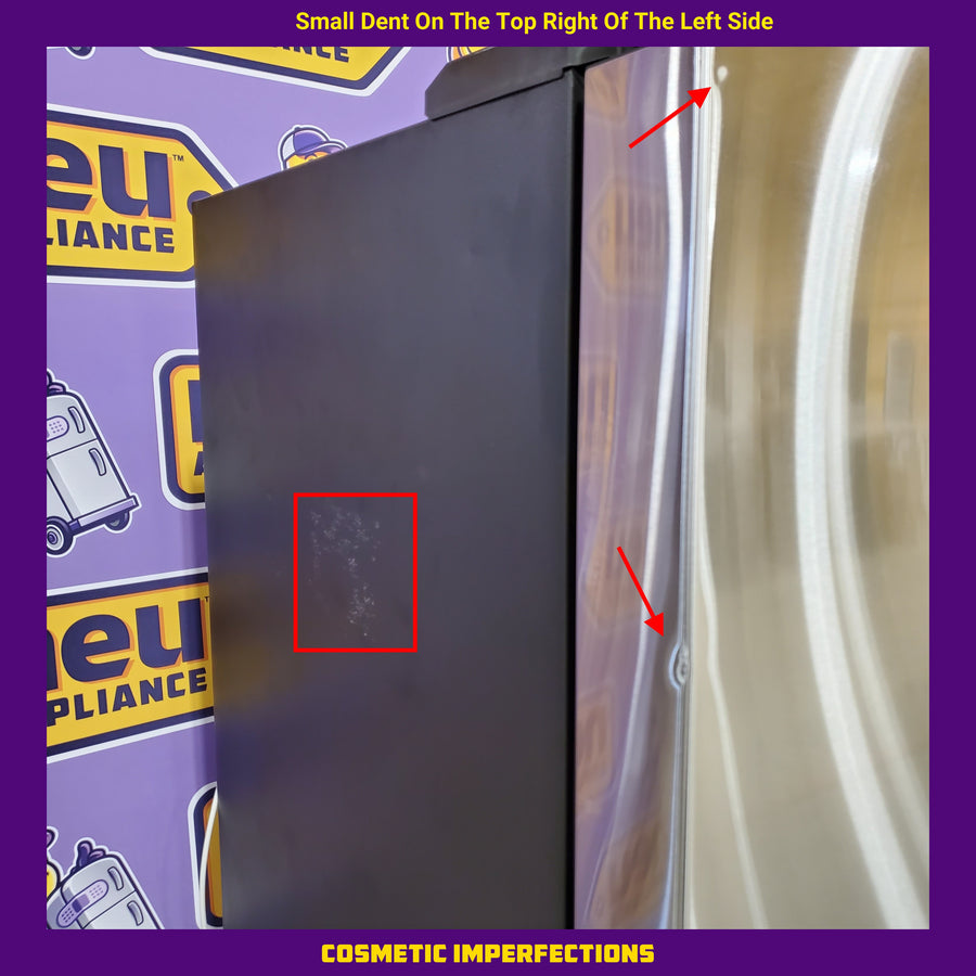 GE 23.2 cu. ft. Counter-Depth Fingerprint Resistant 4-Door French-Door Refrigerator w/ Dual-Dispense AutoFill Pitcher 31133SD135 - PJE23BYWFS - Scratch & Dent (MInor)