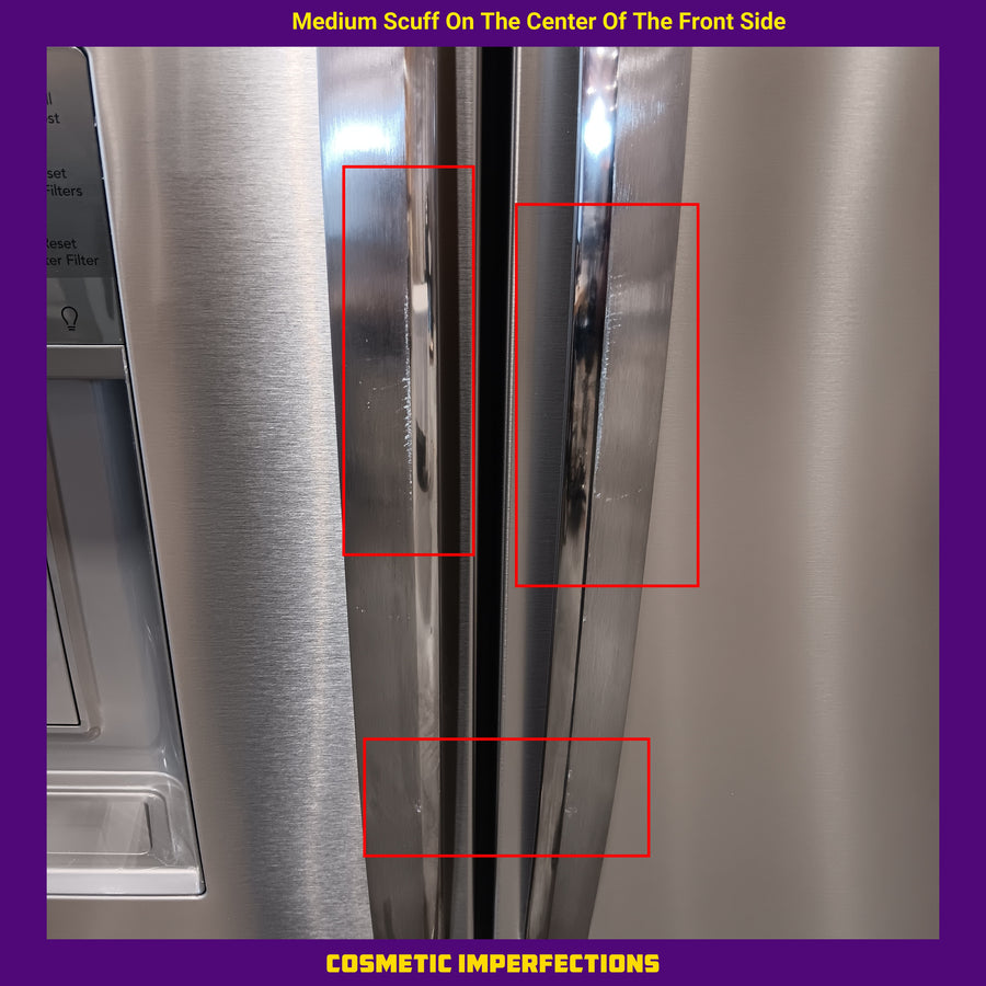 Frigidaire Gallery 28 Cu. Ft. Standard-Depth French Door Refrigerator in Stainless Steel 22231SD308 - GRFS2853AFL - Scratch & Dent (Major)