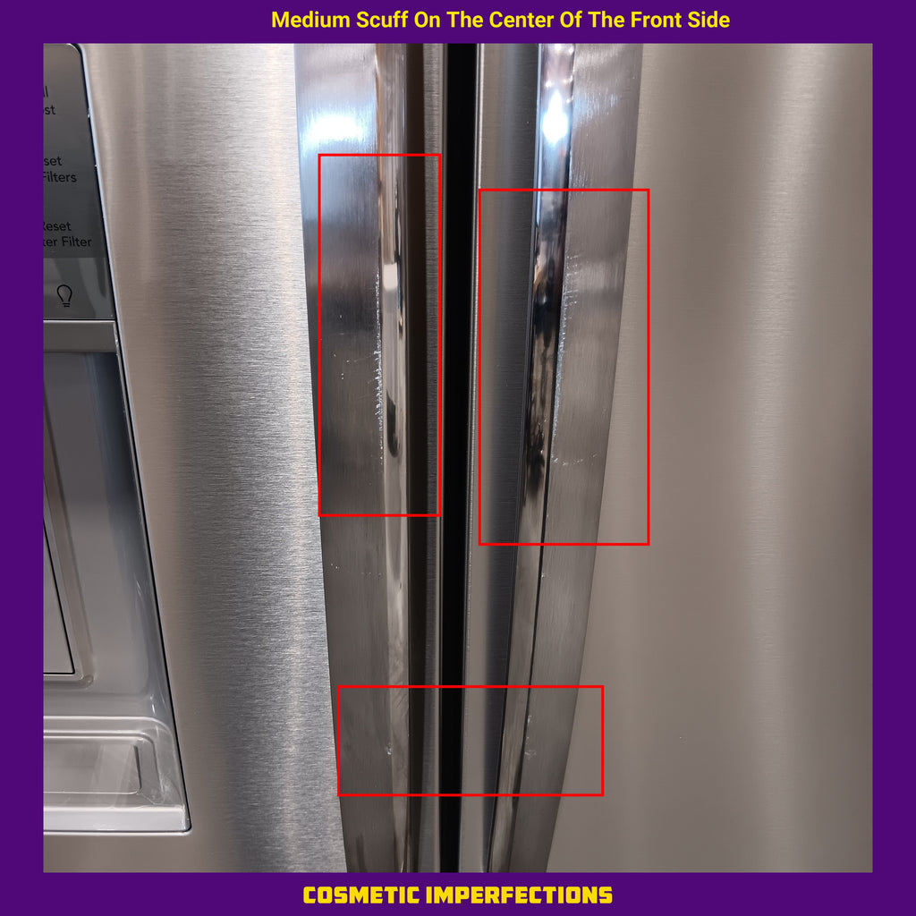 Pictures of Frigidaire Gallery 28 Cu. Ft. Standard-Depth French Door Refrigerator in Stainless Steel 22231SD308 - GRFS2853AFL - Scratch & Dent (Major) - Neu Appliance Outlet - Discount Appliance Outlet in Austin, Tx