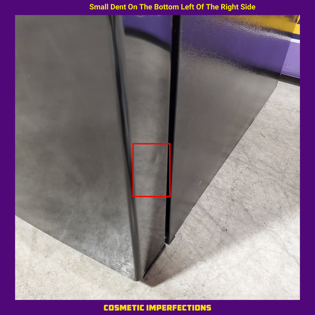 Pictures of GE 18.6 cu. ft. French Door Refrigerator in Black, Counter Depth ENERGY STAR 31131SD20 - GWE19JGLBB - Scratch & Dent (Minor) - Neu Appliance Outlet - Discount Appliance Outlet in Austin, Tx