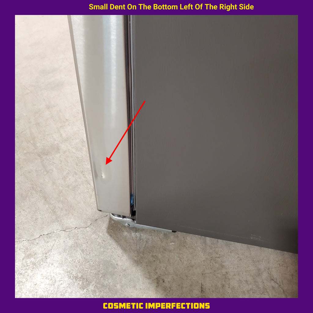 Frigidaire 20 Cu. Ft. Garage Ready Top Freezer Refrigerator in Stainless Steel 3SD816 - FFHT2045VS - Scratch & Dent (Minor)