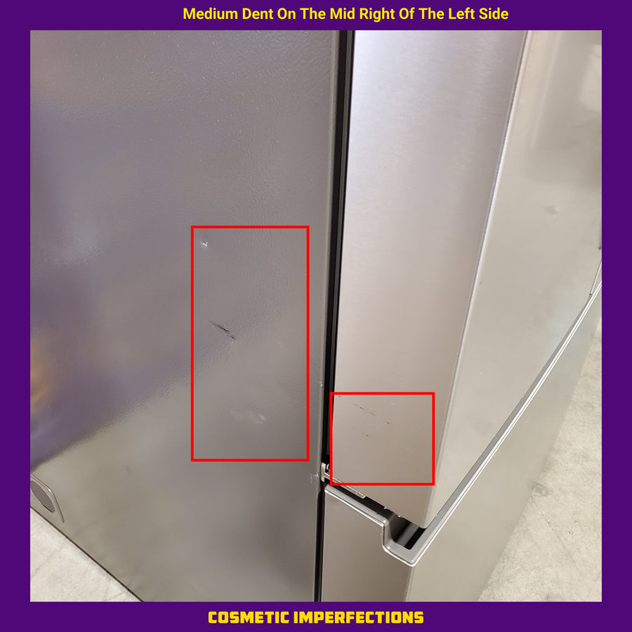 Whirlpool French Door 31 Cu. Ft. Refrigerator with Total Coverage Cooling in Fingerprint Resistant Stainless Steel WRFF3136SZ - Scratch & Dent (Major)