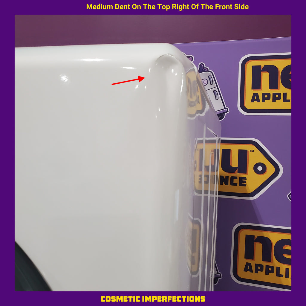 Pictures of Electrolux 300 Series Laundry Tower Single Unit Washer & Electric Dryer with LuxCare® Wash System in White ELTE7300AW - Scratch & Dent (Minor) - Neu Appliance Outlet - Discount Appliance Outlet in Austin, Tx