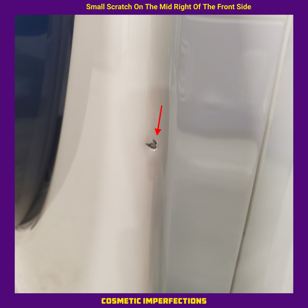 Pictures of Samsung Ivory Smart Gas 7.5 Cu. Ft. Dryer with Steam Sanitize+ and Sensor Dry DVG50BG8300E - Scratch and Dent (Minor) - Neu Appliance Outlet - Discount Appliance Outlet in Austin, Tx