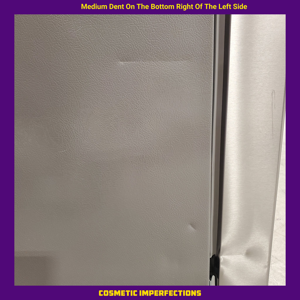 Frigidaire 27.8-cu ft ENERGY STAR French Door Refrigerator with Dual Ice Maker in Fingerprint Resistant Stainless Steel 4SD463 - GRFS2853AF - Scratch & Dent (Moderate)