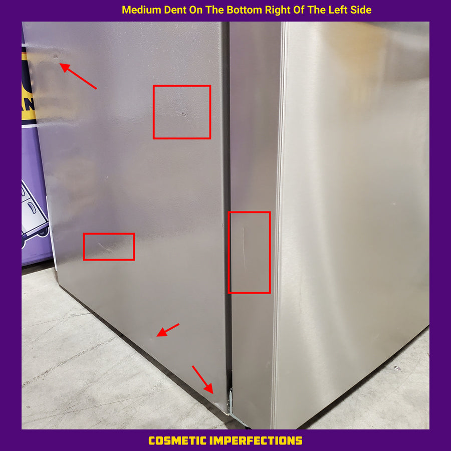 Frigidaire 29 Cu. Ft. Standard-Depth French Door Refrigerator in Stainless Steel 20SD017 - FRFN2813AF - Scratch & Dent (Minor)