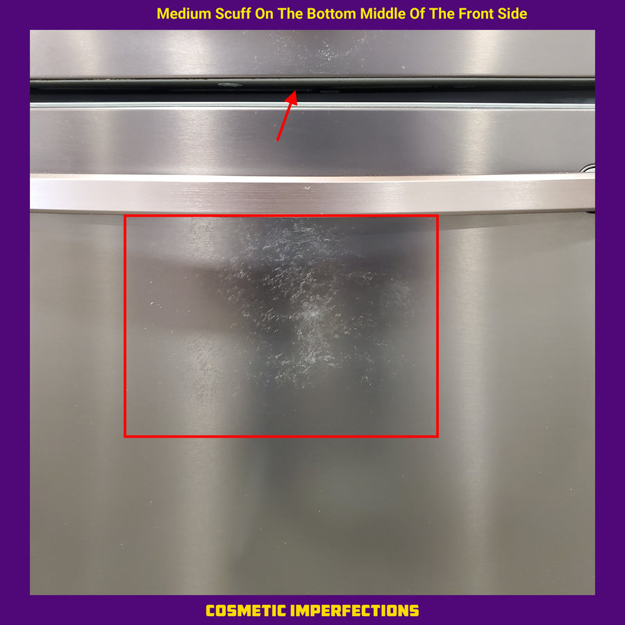 Samsung 22.6 Cu. Ft. 4-Door French Door Counter Depth Refrigerator in Tuscan Stainless Steel RF24R7201DT - Scratch & Dent (Minor)