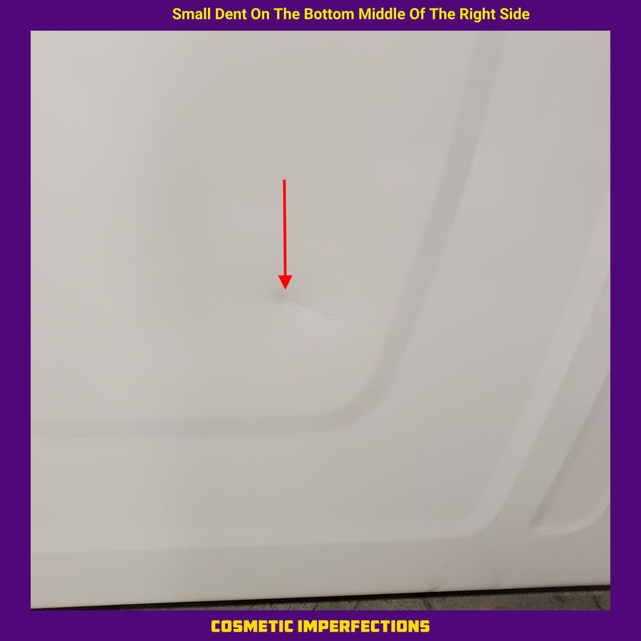 Whirlpool White Gas 7.0 Cu. Ft. Vented Dryer with Wrinkle Shield Option and AutoDry Drying System WGD4815EW - Scratch & Dent - Minor