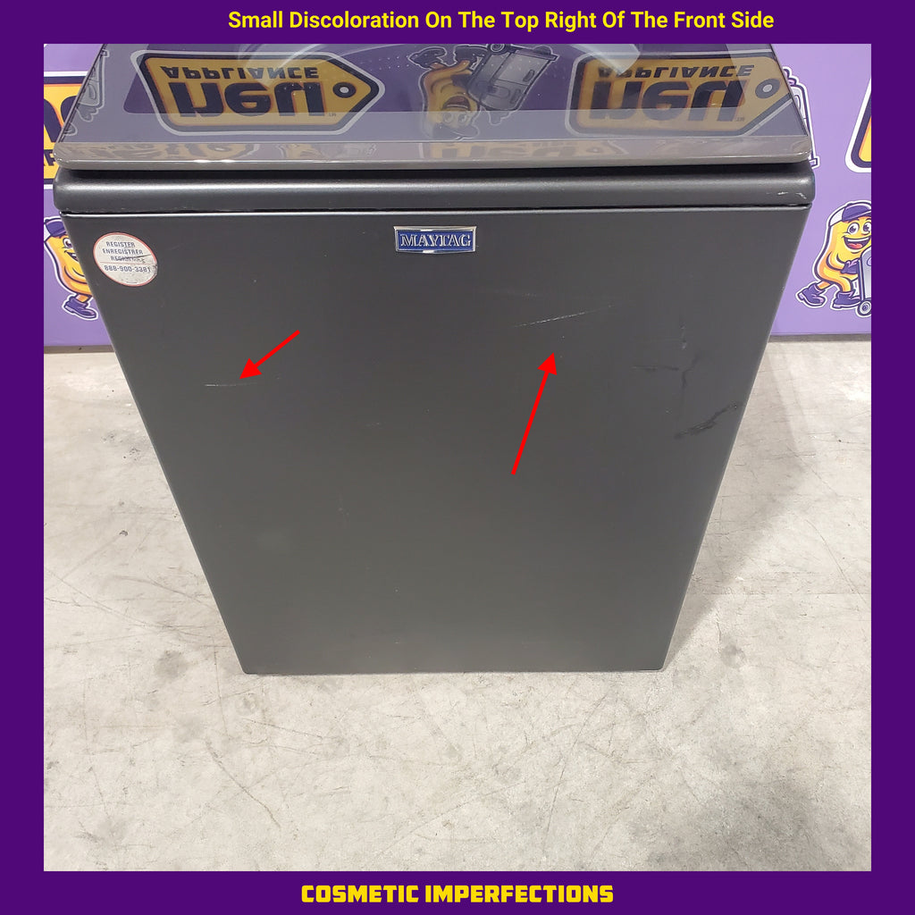 Pictures of Maytag Volcano Black Top Load 4.7 Cu. Ft. Pet Pro Washer with Built-In Faucet MVW6500MBK - Certified Refurbished - Neu Appliance Outlet - Discount Appliance Outlet in Austin, Tx