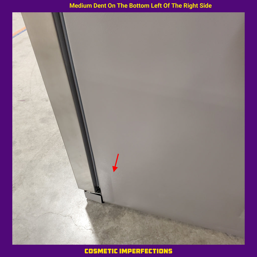 Pictures of Frigidaire 33" Wide 22.3 cu. ft. ENERGY STAR Side by Side Refrigerator Stainless Steel with Exterior Water and Ice Dispenser 4SD458 - FRSS2323AS - Scratch & Dent (Major) - Neu Appliance Outlet - Discount Appliance Outlet in Austin, Tx