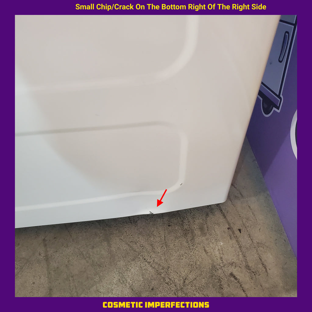 GE Profile 5.0 cu. ft. High-Efficiency Smart Top Load Washer in White with Microban Technology PTW600BSRWS - Scratch & Dent (Minor) and GE Profile 7.4 cu. ft. Capacity Electric Dryer with Sanitize Cycle and Sensor Dry 16052 - PTD60EBSRWS - New in Box