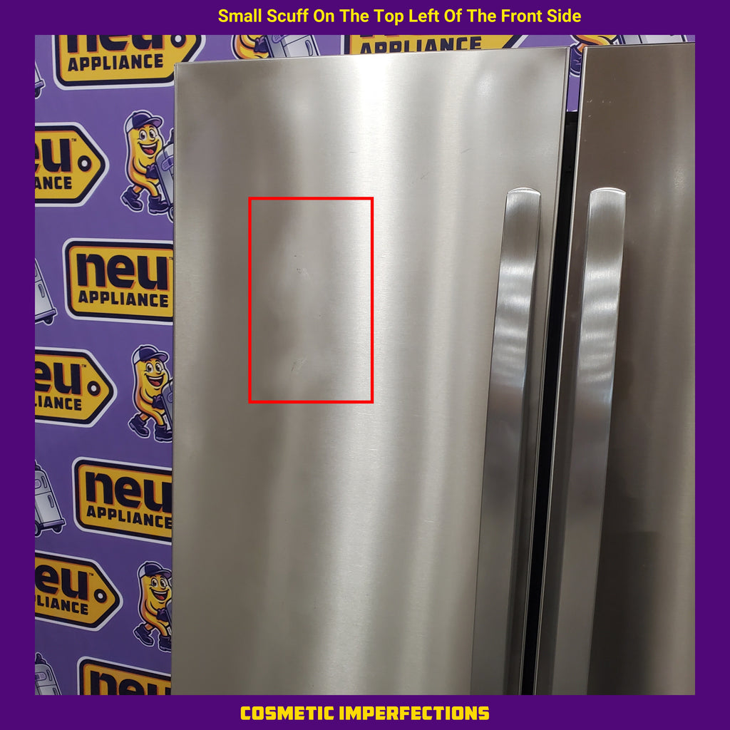 Frigidaire 29 Cu. Ft. Standard-Depth French Door Refrigerator in Stainless Steel 20SD007 - FRFN2813AF - Scratch & Dent (Minor)