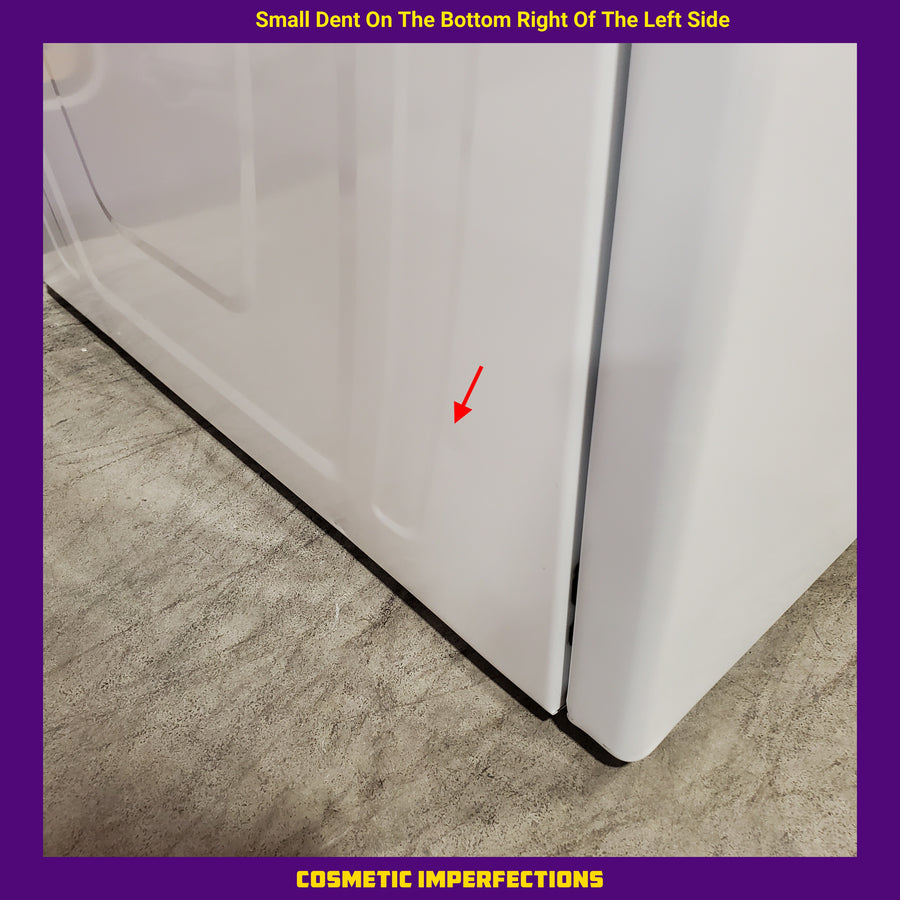 MayTag 7.0 cu. ft. Top Load Electric Wrinkle Prevent Dryer 22134SD244 - MED4500MW - Scratch & Dent (Minor)