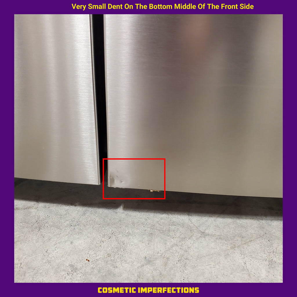 Frigidaire Gallery 22 Cu. Ft. Counter-Depth 4-Door Energy Star Certified Refrigerator in Smudge-Proof Stainless Steel 4SD246 - GRQC2255BF - Scratch & Dent (Minor)