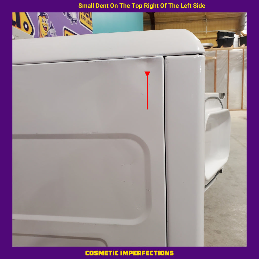 GE Top Load 4.2 Cu. Ft. Washer with Stain PreTreat in White GTW485ASJWS - Certified Refurbished and GE Electric Front Load Dryer with Sensor Dry in White 15030 - GTD45EASJWS - Certified Refurbished