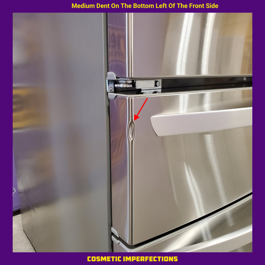 28 cu. ft. Smart InstaView® Door-in-Door® Double Freezer Refrigerator with Craft Ice™ 31131SD15 - LRMXS2806S - Scratch & Dent (Minor)