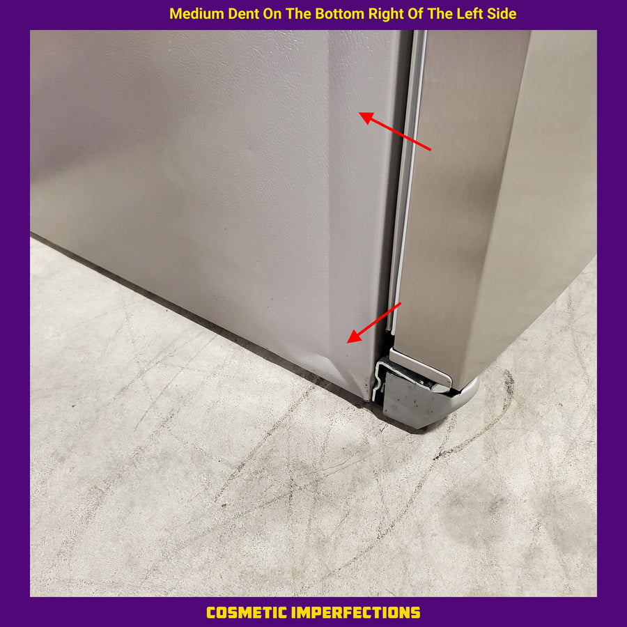 Frigidaire Gallery Smudge Proof Stainless Steel 26 Cu. Ft. Side by Side Refrigerator with Bright LED Lighting GRSS2652AF - Scratch & Dent (Moderate)