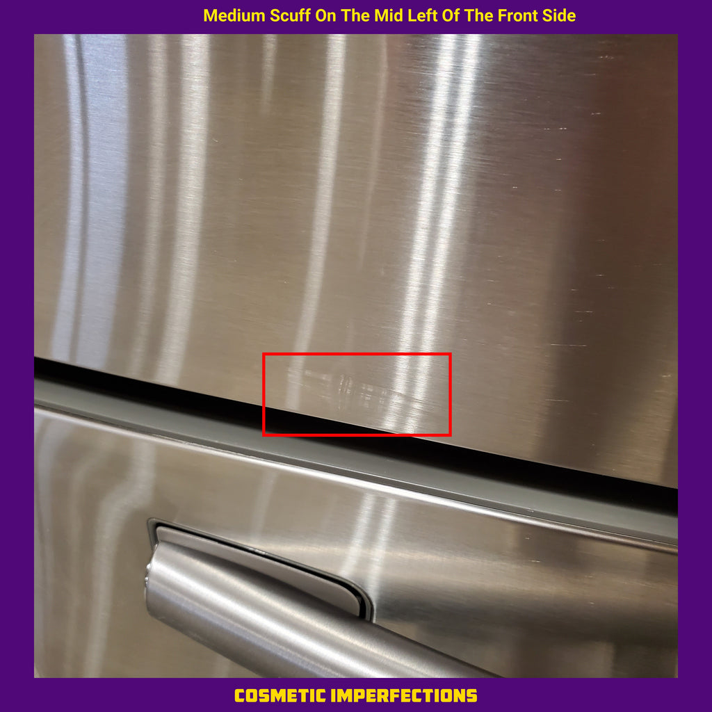 Pictures of Samsung 28.2 Cu. Ft. 4-Door French Door Refrigerator with Thru-the-Door Ice and Water in Stainless Steel 31135SD255 - RF28HMEDBSR - Scratch & Dent (Moderate) - Neu Appliance Outlet - Discount Appliance Outlet in Austin, Tx