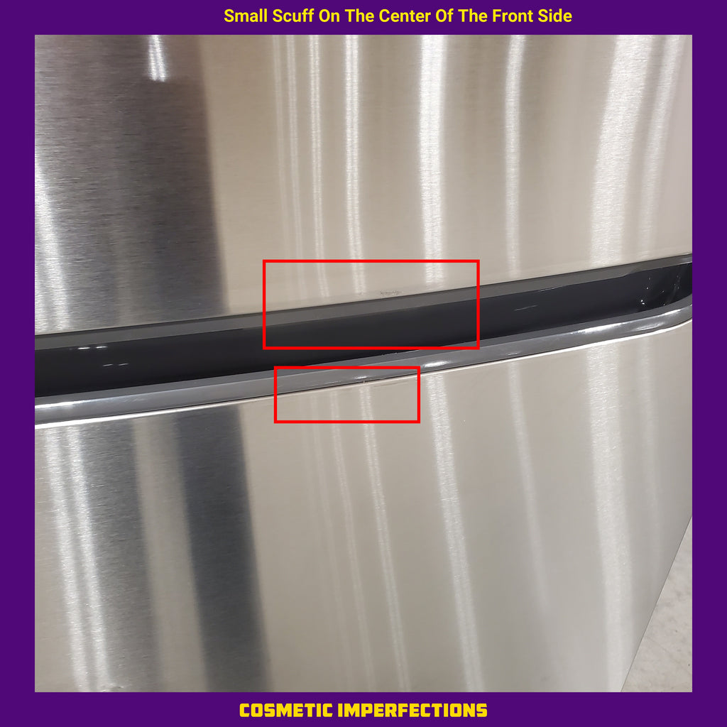 Pictures of Frigidaire 18 Cu. Ft. Garage Ready Top Freezer Refrigerator in Stainless Steel 20SD151 - FFHI1835VS - Scratch & Dent (Major) - Neu Appliance Outlet - Discount Appliance Outlet in Austin, Tx