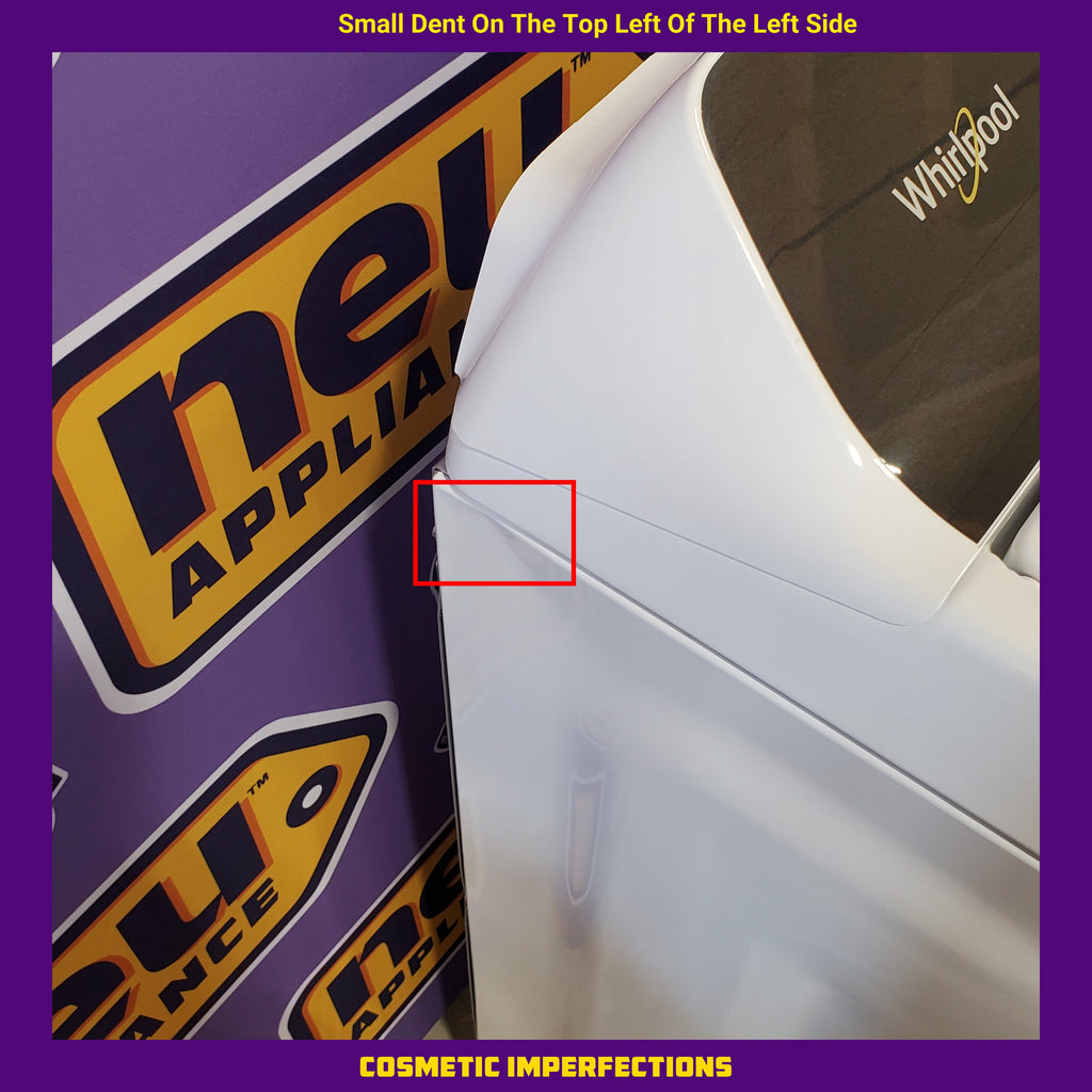 Pictures of Whirlpool 4.6 Cu. Ft. Top Load Impeller Washer in White with Built-in Faucet WTW5010LW - Scratch & Dent (Minor) - Neu Appliance Outlet - Discount Appliance Outlet in Austin, Tx