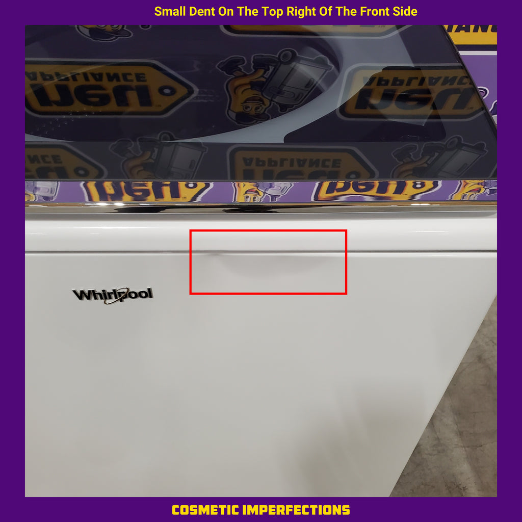 Pictures of Whirlpool 5.2 - 5.3 cu. ft. Top Load Washer with 2 in 1 Removable Agitator and Load & Go™ Dispenser WTW8127LW - Scratch & Dent (Moderate) - Neu Appliance Outlet - Discount Appliance Outlet in Austin, Tx