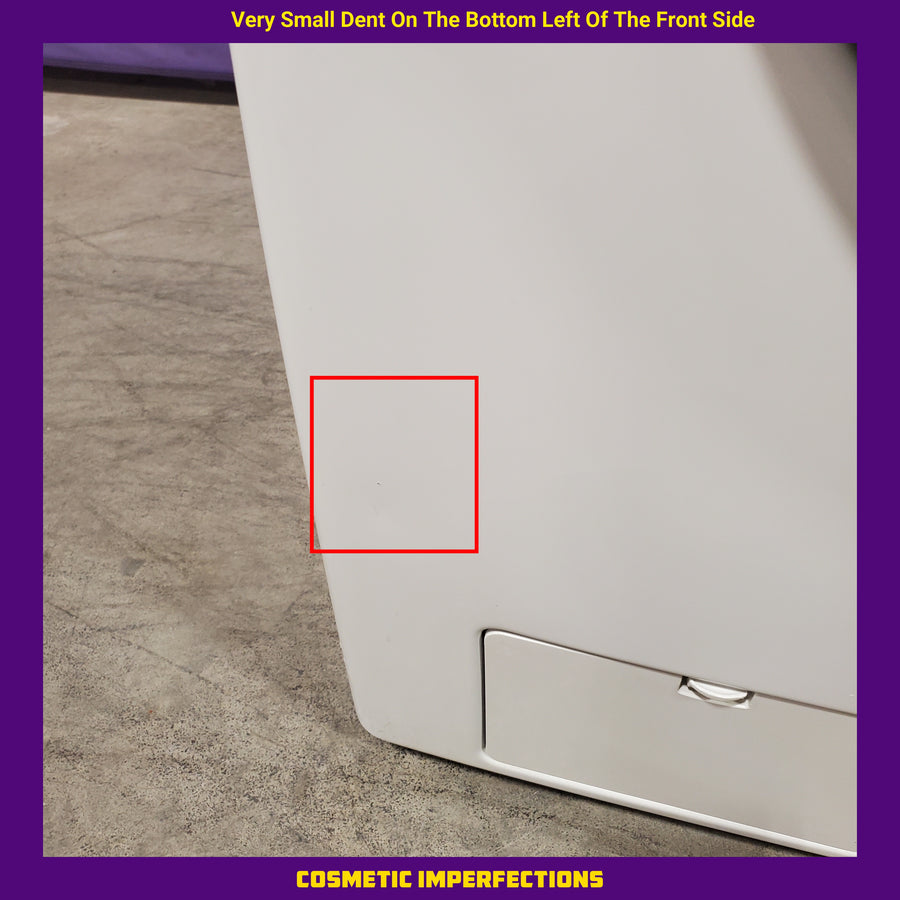 LG TurboWash 4.3 Cu. Ft. 12-Cycle High-Efficiency Steam Front-Loading Washer WM3570HWA - Scratch & Dent (Moderate) and LG 7.4 cu. ft. ENERGY STAR Electric Vented Dryer with Sensor Dry and SmartThinQ Technology 15036 - DLE3400W - Scratch & Dent (Minor)