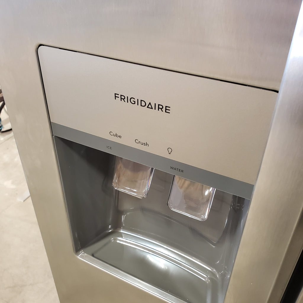 Pictures of Frigidaire 33" Wide 22.3 cu. ft. ENERGY STAR Side by Side Refrigerator Stainless Steel with Exterior Water and Ice Dispenser FRSS2323AS - Scratch & Dent - (Minor) - Neu Appliance Outlet - Discount Appliance Outlet in Austin, Tx