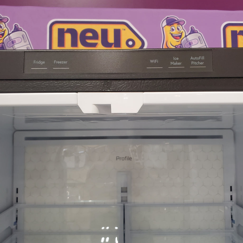 GE Profile™ ENERGY STAR® 29 Cu. Ft. Smart Fingerprint Resistant 4-Door French-Door Refrigerator with Door In Door GE9853 - PGD29BYTFS - New in Box