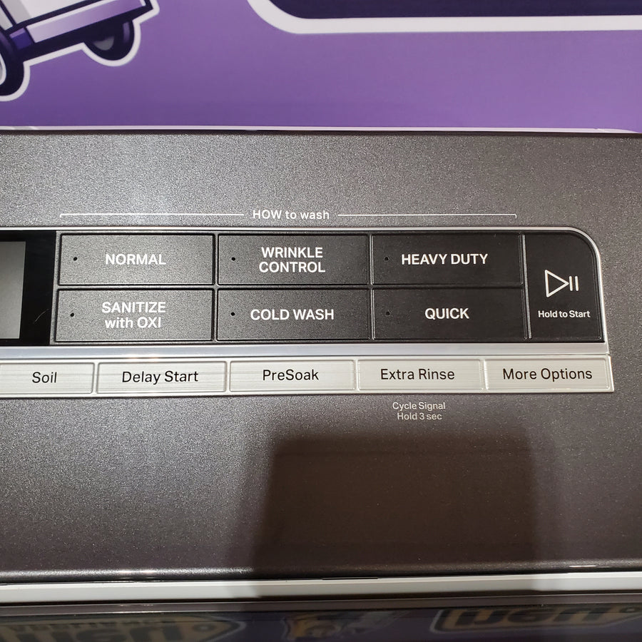 Whirlpool 5.2 - 5.3 cu. ft. Top Load Washer with 2 in 1 Removable Agitator and Load & Go™ Dispenser 22136SD358 - WTW8127LW - Scratch & Dent (Minor)