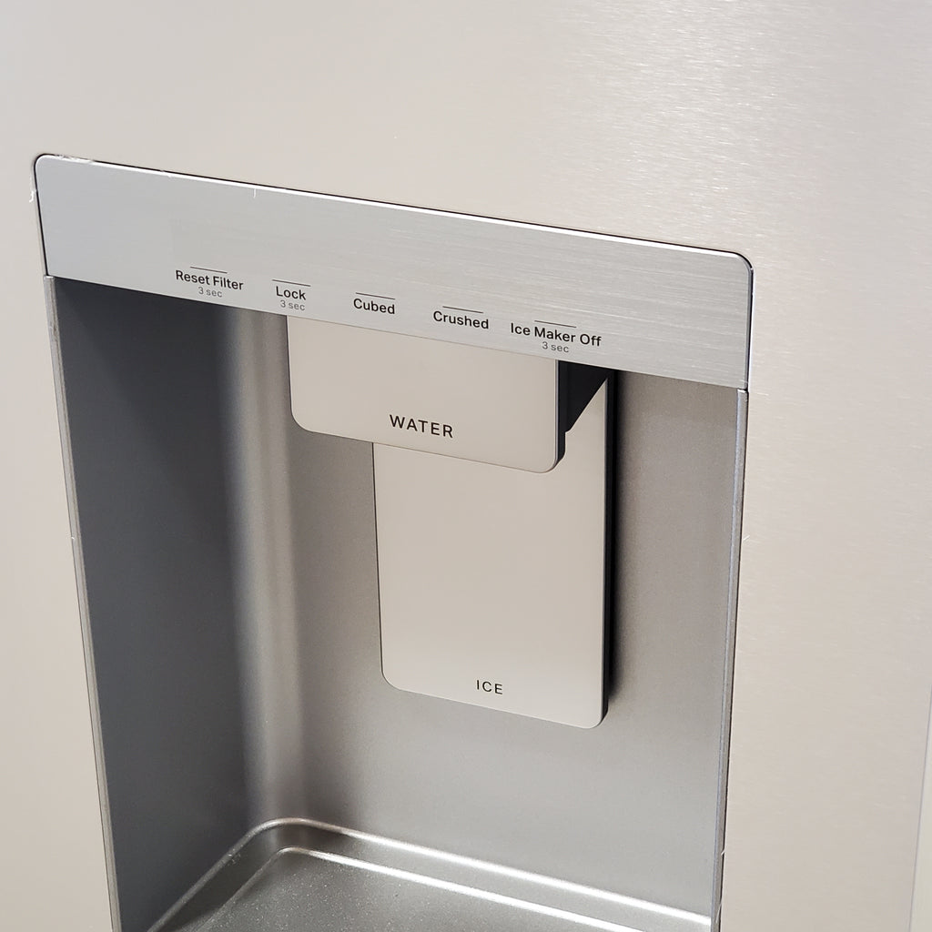 Pictures of Whirlpool 30.53-cu ft French Door Refrigerator with Ice Maker (Fingerprint Resistant Stainless Finish) ENERGY STAR WRFF3536SZ - Open Box - Neu Appliance Outlet - Discount Appliance Outlet in Austin, Tx