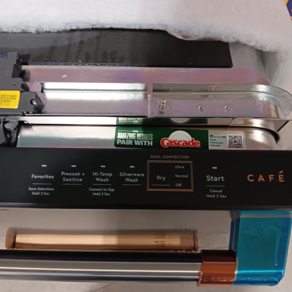 Pictures of Cafe 24-in Top Control Built-in Dishwasher With Third Rack ENERGY STAR, 44-Decibel Very Quiet Sound Level CDT858P3VD1 - New in Box - Neu Appliance Outlet - Discount Appliance Outlet in Austin, Tx