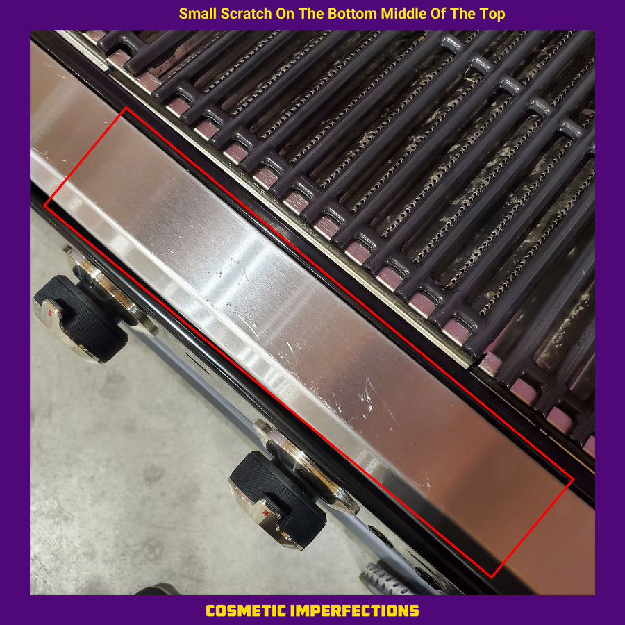 Charbroil® Commercial Series™ 4 Burner Gas Grill & Griddle in Stainless Steel 463263924 - Scratch & Dent (Moderate)