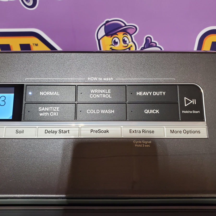 Whirlpool Chrome Shadow 5.2 - 5.3 cu. ft. ENERGY STAR Top Load Washer with 2 in 1 Removable Agitator and Load & Go™ Dispenser WTW8127LC - Scratch & Dent (Moderate)