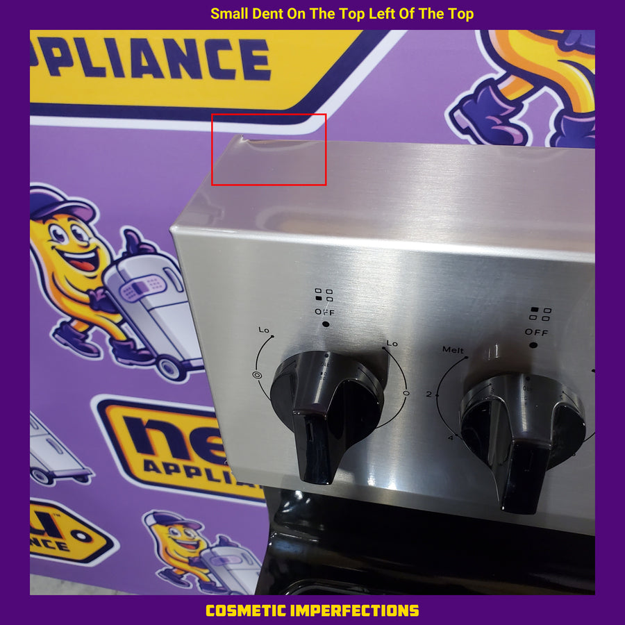 Whirlpool Electric Range with Steam Clean and No Preheat Mode in Fingerprint Resistant Stainless Steel 22421762 - WFES3330RZ - Scratch & Dent (Minor)