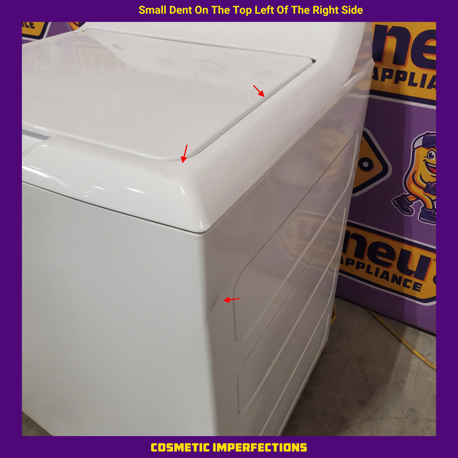 GE 3.8 cu. ft. Capacity Top Load Washer in White GTW220ACKWW - Certified Refurbished