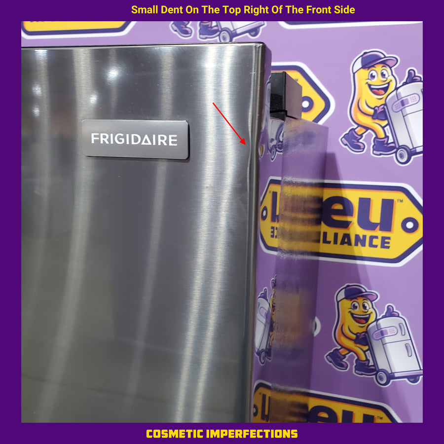 Frigidaire 28 Cu. Ft. Standard-Depth French Door Refrigerator in Black Stainless Steel FRFS2823AD - Scratch & Dent (Moderate)