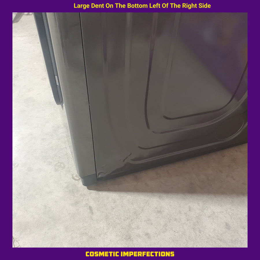 Samsung 7.4 cu. ft. Smart Electric Dryer with Sensor Dry in Brushed Black DVE47CG3500V - Scratch & Dent (Moderate)