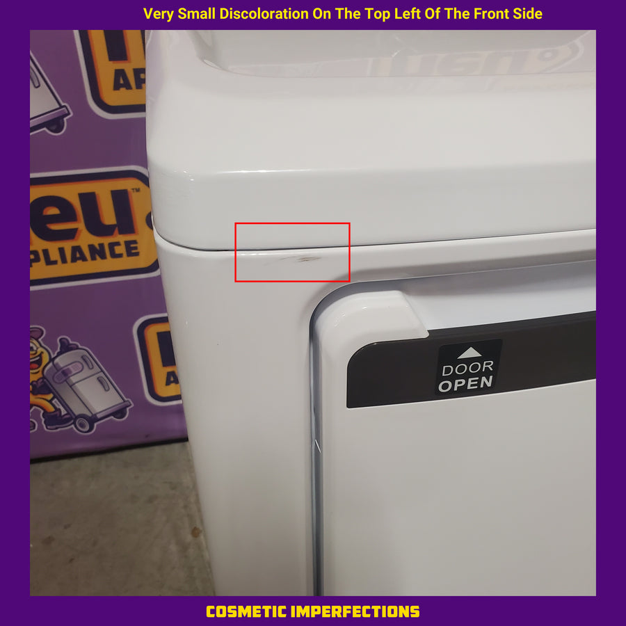 Frigidaire 7 Cu. Ft. Electric Dryer in White FLVE7523BW - Scratch & Dent (Moderate)
