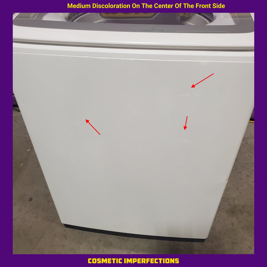 Samsung ENERGY STAR 5.0 cu. ft. Top Load Washing Machine with Active Water Jet WA50R5200AW - Certified Refurbished
