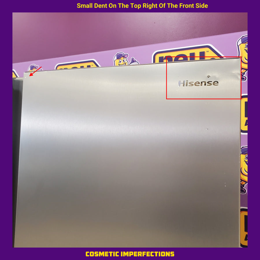Hisense 29.1 cu. ft. Standard Depth Side by Side Refrigerator Stainless Steel 22142804 - HRS290P5FSE - Scratch & Dent (Moderate)