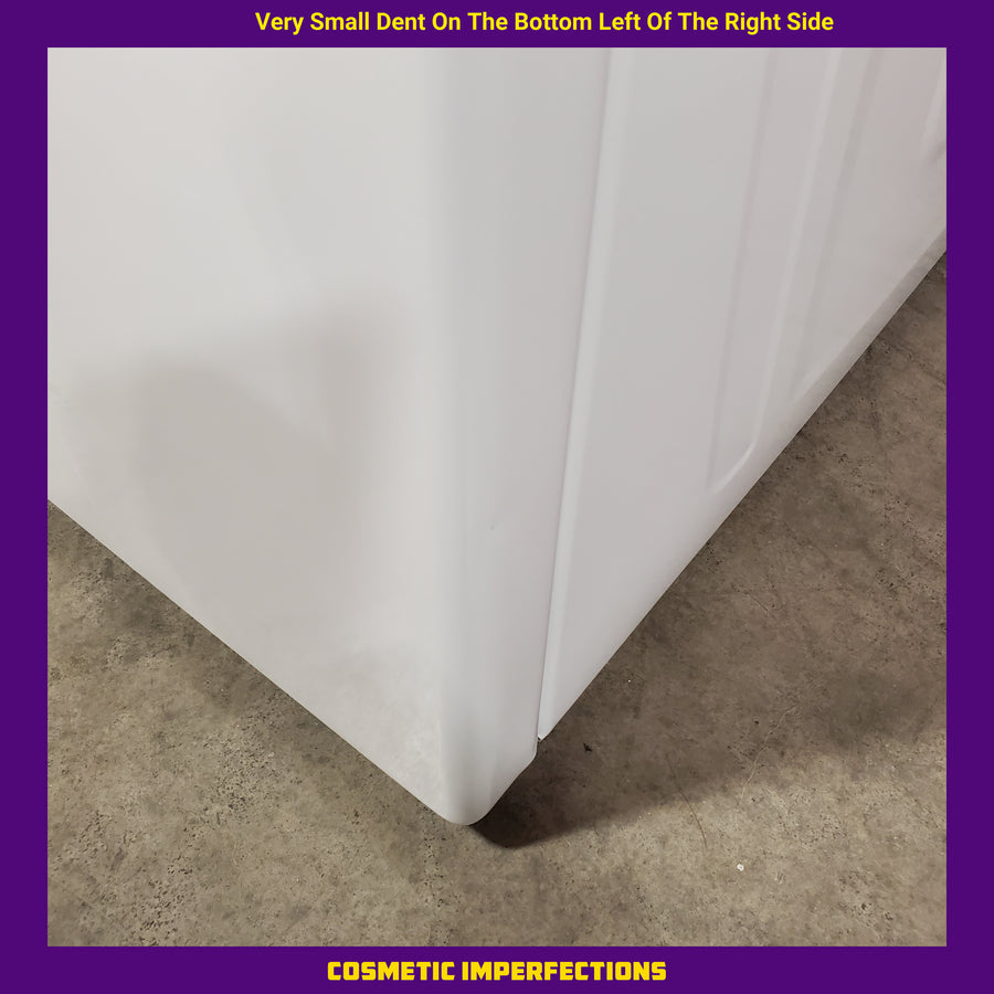 Whirlpool White Electric Extra Large 7.0 Cu. Ft. Dryer with Wrinkle Shield 22121517 - WED4815EW - Scratch & Dent (Minor)