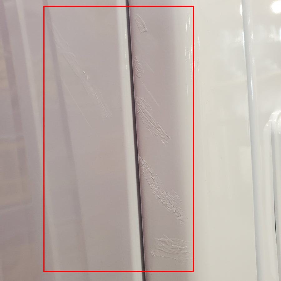 Whirlpool White Electric Extra Large 7.0 Cu. Ft. Dryer with Wrinkle Shield 22121516 - WED4815EW - Scratch & Dent (Minor)