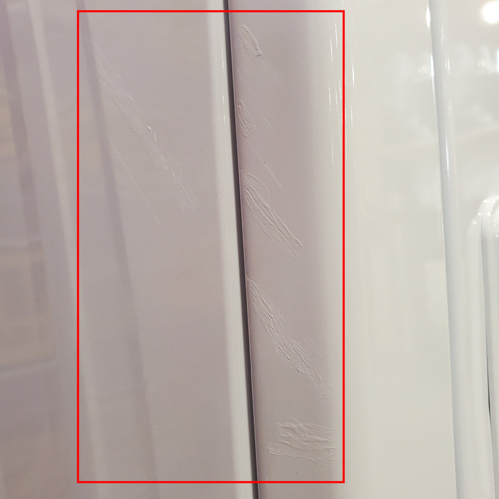 Whirlpool White Electric Extra Large 7.0 Cu. Ft. Dryer with Wrinkle Shield 22121516 - WED4815EW - Scratch & Dent (Minor)