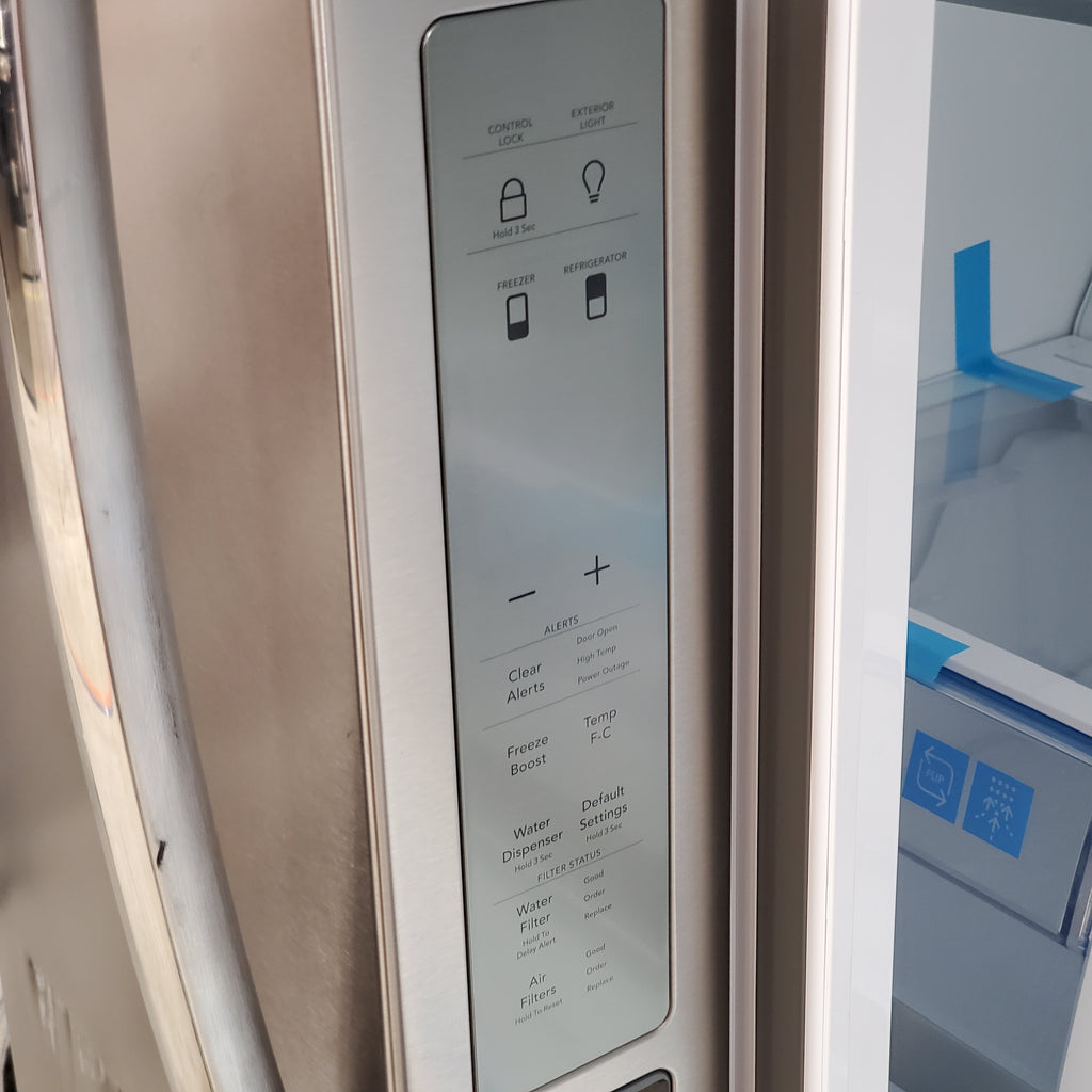 Frigidaire Gallery 22 Cu. Ft. Counter-Depth 4-Door French Door Refrigerator 3SD1011 - GRMG2272CF - Scratch & Dent (Moderate)