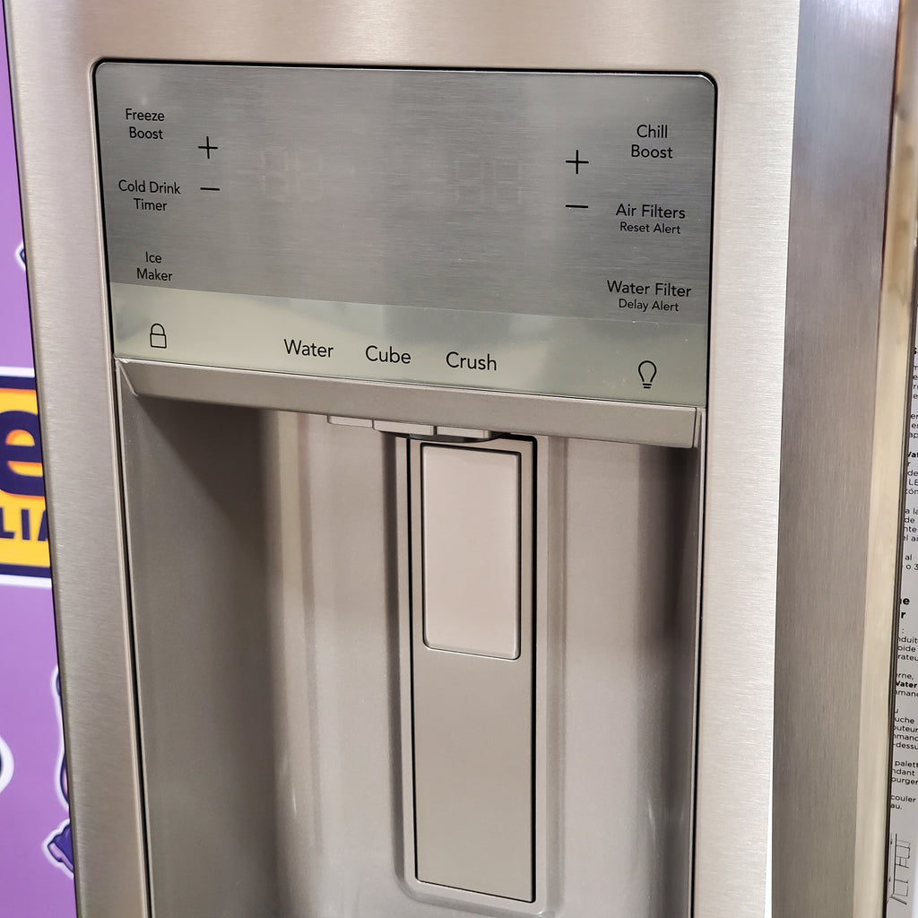 Pictures of Frigidaire Gallery 22 Cu. Ft. 4-Door Counter-depth French Door Refrigerator with Ice Maker (Fingerprint Resistant Stainless Steel) ENERGY STAR 22SD017 - GRMC2273CF - Open Box - Neu Appliance Outlet - Discount Appliance Outlet in Austin, Tx