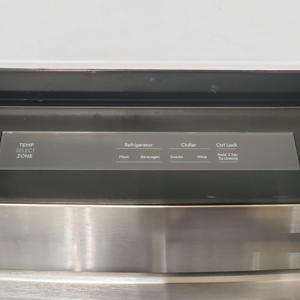 Pictures of GE Profile™ ENERGY STAR® 27.9 Cu. Ft. Smart Fingerprint Resistant 4-Door French-Door Refrigerator with Door In Door 22SD049 - PVD28BYNFS - Scratch & Dent (Minor) - Neu Appliance Outlet - Discount Appliance Outlet in Austin, Tx