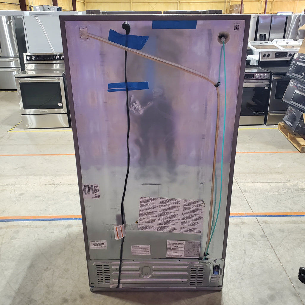 Frigidaire 25.6 cu. ft. ENERGY STAR Side by Side Refrigerator with Exterior Water and Ice Dispenser in Stainless Steel 4SD448 - FRSS2623AS - Scratch & Dent (Moderate)