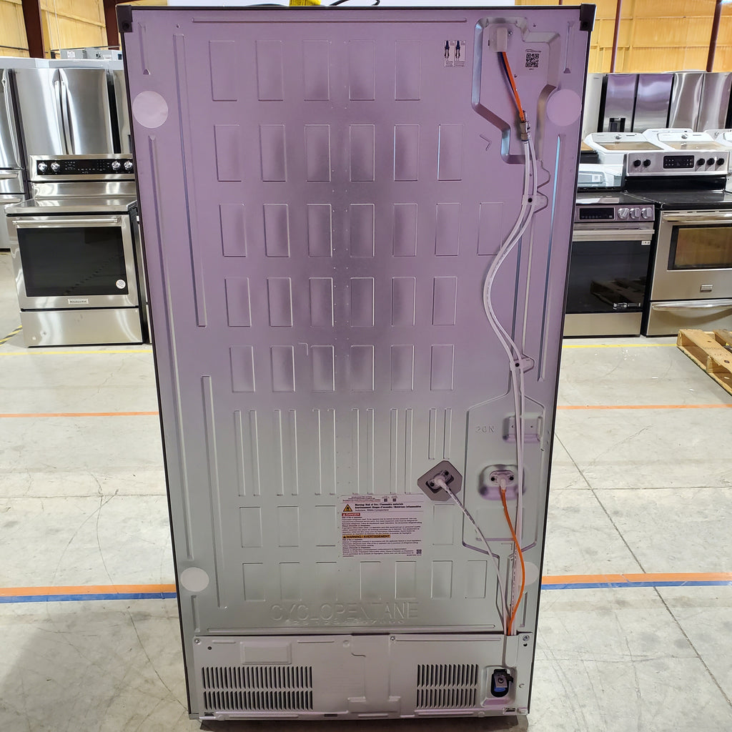 LG 26 cu. ft. Counter-Depth French Door Refrigerator in Stainless Steel with Mirror InstaView™ 3SD917 - LRYKC2606S - Scratch & Dent (Minor)